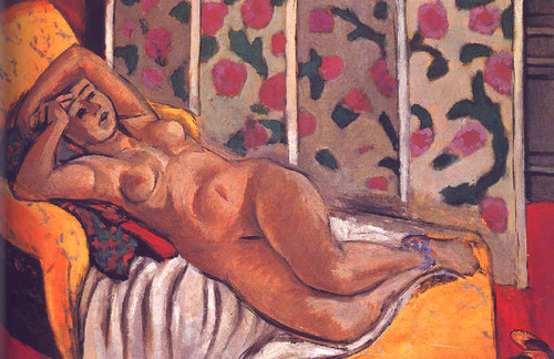 Yellow Odalisque, by Matisse